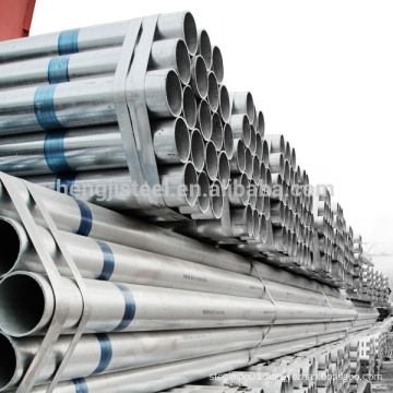 Galvanized steel tube threaded